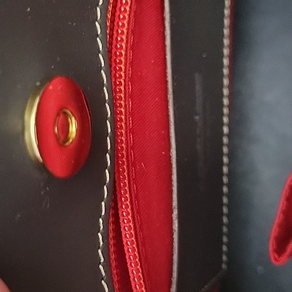 Dooney & Bourke, Madalene, Alto Italian Leather Crossbody, Dark Grey - Picture 14 of 16